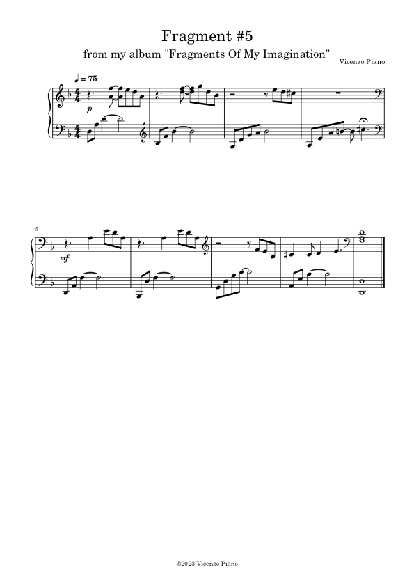 La imagen puede contener una previsualizacion de una partitura